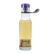 엠아이알 거꾸로 원터치 녹차물병, 퍼플, 550ml