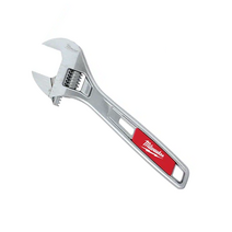 밀워키 몽키스패너 6종 렌치 와이드 경량 6 8 10 12 15인치 조절형 렌치, 48-22-7406(6인치)