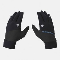 국내매장용 데상트 스위스트라이애슬론 긴장갑 SO123CGL20, DESCENTE BLK0_BLK, M