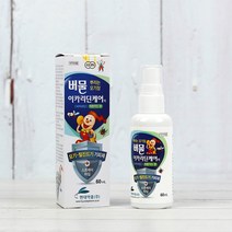 현대약품 버물 이카리딘케어액 모기기피제 b0854, 60ml, 4개