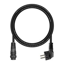 AC 전원 연장 케이블 220V EU 3 코어 커넥터 및 플매트 카펫 러그 포함 600W-800W 업그레이드 태양광 인버터용 2M, [01] 2M, 01 2M