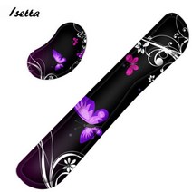 키보드손목받침대 팜레스트 손목보호대 메모리 폼 매트 사무실 컴퓨터 지원을 위한 인체, 나비-8