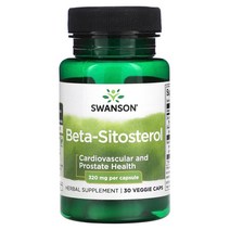 스완슨 베타시토스테롤 320mg 30정 비건 Beta-Sitosterol, 1개