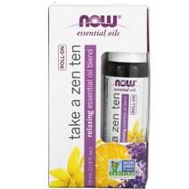나우푸드 에센셜 오일 젠텐 롤 1개 10ml(13fl oz)