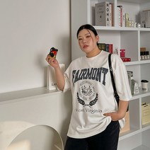 제이스타일 란디젤 프린팅 티셔츠