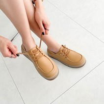 버니 투웨이 가죽 스니커즈 3cm