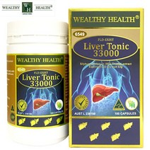 웰시헬스 리버토닉 호주산 밀크씨슬 실리마린 밀크시슬 33000mg 100캡슐, 1개