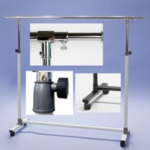 이동식 전신거울 행거 바퀴달린 행거 1100 미니피팅룸, 블랙, 상세페이지 참조