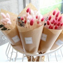[KT알파쇼핑]허니테일미니꽃다발 (4color), 연핑크_W40C521