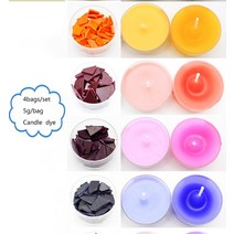 비누만들기 비누키트12 색 왁스 캔들 염료 DIY 비누 아로마 테라피 양초 만들기 수제 칩 키트 도구, 16 16
