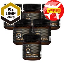 뉴질랜드 아이마누카 마누카꿀 UMF5 250g, 6개