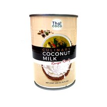 태국 타이코코 코코넛밀크 통조림 캔 400ml 2캔, 타이코코넛밀크400 2캔