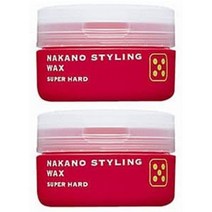 [X2개 세트]나카노 스타일링 왁스 5슈퍼 하드 90g≪ 나카노 스타일링 왁스 2002≫[스타일링 STYLING NAKANO, 1