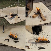 SC 화재예방 캠핑 방염포 100X100CM 불꽃방지포 방염천