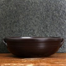 [천삼백케이] [도자기 그릇] 옹기 감자탕 뚝배기2호3.0L, 단품