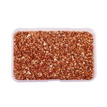 레진 실리콘몰드 깨진 유리 돌 네일 아트 에폭시 공예 필러 30 80 수지 실리콘 몰드 불규칙한 117149, 80g, 브라운 옐로우