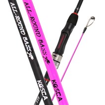 [코스카] 멀티유즈 올라운드 민물루어대 602ML (핑크 블랙), 핑크