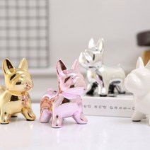 프렌치불독 강아지 오브제 저금통 - 5color 센스있는 집들이 선물, 블랙