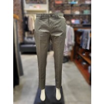 올젠 면 스판 허리밴딩 스탠다드 핏 팬츠 ZOD5PP1301_KH