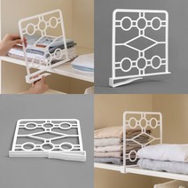 클립형 화이트 선반칸막이 옷장칸막이 책장칸막이 수납칸막이 옷장정리칸막이