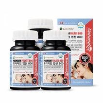 네추럴라이즈 쿼트로폴릭 4세대 프리미엄 엽산 800 215mg x 90정 3묶음 (총9개월분), 단품