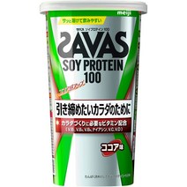 헬스 건강 단백질 메이지 자바스(SAVAS) 소이프로틴100 코코아 맛 900g, 개개, 224그램 (x1)