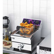 튀김기 업소용 소형 튀김기계 감자튀김 돈까스, E