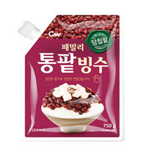 CW/청우 패밀리 통팥빙수 750g/빙수팥, 5개, 750g