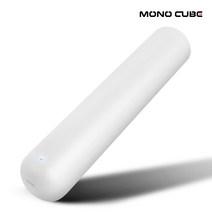 모노큐브 멀티 원케어 휴대용 무선 칫솔살균기 미니 칫솔 UV UV-C USB 충전식 이중살균, 화이트