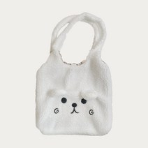 펫케어 뽀글이 곰돌이 양털 에코백 숄더 가방 캐릭터 여성