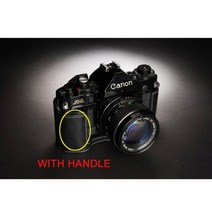디자인 캐논 AE-1 AE1 AE-1P A1 AT-1 카메라 수제 정품 가죽 카메라 케이스 커버 가방, Black 2