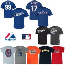 마지막물량 Majestic 류현진/추신수 플레이어 티셔츠 외 뉴욕양키스 피츠버그 카디널스 볼티모어 마제스틱 티셔츠