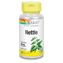 솔라레이 네틀 홀 리프 450mg 100정 베지캡슐 Solaray Nettle Leaf