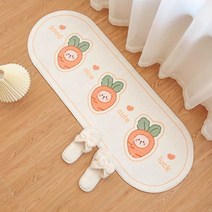 러블리 극세사 롱러그 북유럽 감성 래빗 캣 튤립 해조 얼룩말 패턴 홈 발매트 폭신 거실카페트 침실 화장실 입구 다용도 계묘년 토끼띠 센스있는 선물 겨울