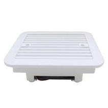 배기 환풍기 팬 플라스틱 냉각 방수 12V/24V Rv 트레일러 캐러밴 사이드 에어 벤트 환기 블레이드 용, 한개옵션0