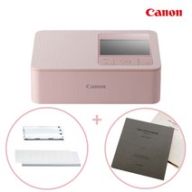 캐논 셀피 CP1500 포토프린터+인화지54매+포토앨범 사진 인화기, 핑크+인화지54매(잉크포함)+포토앨범