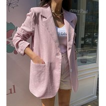 허니시스터 / 22MA30-1130) 하이브리드 린넨 자켓