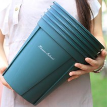 12개 원형 슬릿 화분(받침포함) 슬릿분 플분 플라스틱화분 원형화분 중형화분 대형화분, 12개(화분+받침)