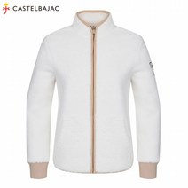 [까스텔바작] (여성)플리츠 집업 티셔츠_BG0WTJ701_WH