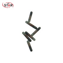 10 개/몫 가장 작은 rfid 마이크로 칩 1.25*7mm FDX-B ISO11784/5 134.2KHz RFID 마이크로 칩 트랜스 폰더 EM4305 칩