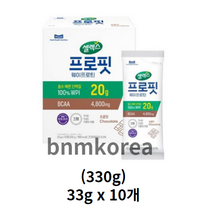 셀렉스 프로핏 웨이프로틴 파우더 초콜릿, 1통, 330g, 4개