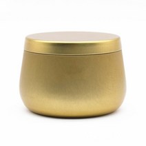 양초만들기 향초 캔들만들기 뚜껑이 있는 8oz 양초 틴 캔 대량 DIY 검은 용기 만들기위한 항아리 예술 및, 03 gold