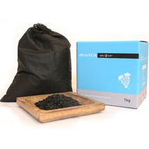 돌나라 한농 젠톡스 세척용 숯 알갱이1kg 목욕용숯 활성탄숯