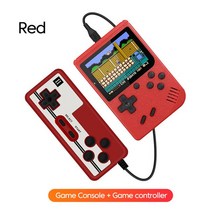 400 1 레트로 비디오 게임 콘솔 휴대용 게임기 포켓 TV AV 미니 플레이어 선물, [07] Black with Gamepad