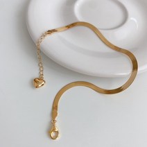 미니미 통통하트 14k 18k 러블리 하트 은 팔찌