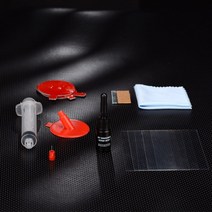 자동차유리복원제 유리본드 앞유리 수리 키트 금이 간 빠른 수정 자동 균열 칩 스크래치 복원 도구 세, 한개옵션0