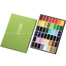 [MC20/48V] 쿠레타케 안채탐미 고체물감(48색세트), 안채탐미 48색세트