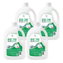 공감 그린 세탁세제 2.5Lx4개 계량컵 증정, 단품