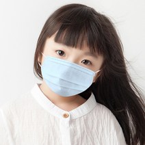3겹 일회용 어린이 마스크 MB필터 캐릭터 덴탈 3중필터, 200매, MASK블루, 1개입