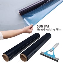 베란다 창문 외열 자외선 단열 필름 썬배트, 선택A. 6m / 롤 1개